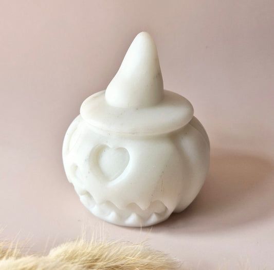 Gemstone Female Body Bust (8 cm) - Rose Quartz