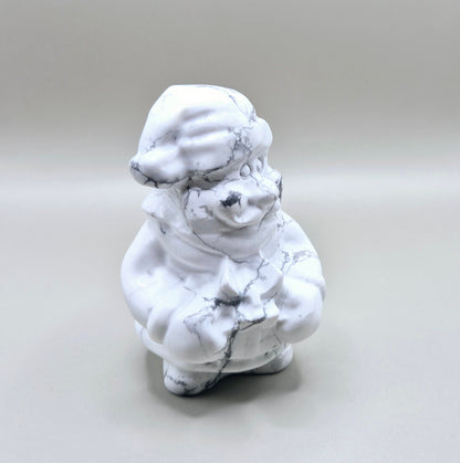 Edelsteen Crystal Carving Kerstman – Howliet (Kerstmis Decoratie)