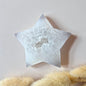 Edelsteen Druzy Grijze Agaat Ster 6-7cm| Kristallen Ster Carving vol Licht & Rust