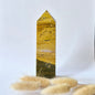 Edelsteen Druzy Ocean Jasper toren #8 - 250g