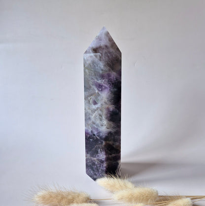 Flashy Labradorite Gemstone Tower - 8-10 cm High