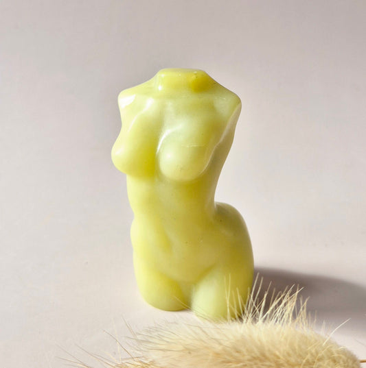 Serpentijn Vrouwenbeeldje – 8 cm – beschermende edelsteen buste