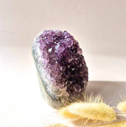 XL Gemstone Raw Amethyst Cathedral Cluster – #13 1542 grams
