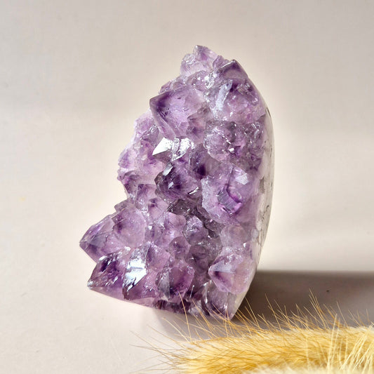 XL Gemstone Raw Amethyst Cathedral Cluster – #13 1542 grams