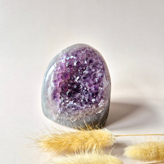 XL Gemstone Raw Amethyst Cathedral Cluster – #13 1542 grams