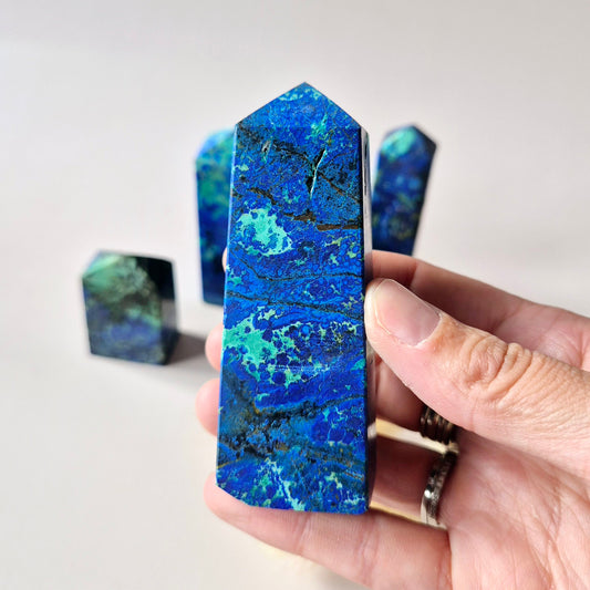 XL Druzy Seltener Azurit-Malachit Roher Brillant-Edelstein Nr. 1 522 Gramm – Funkelnde Naturkraft