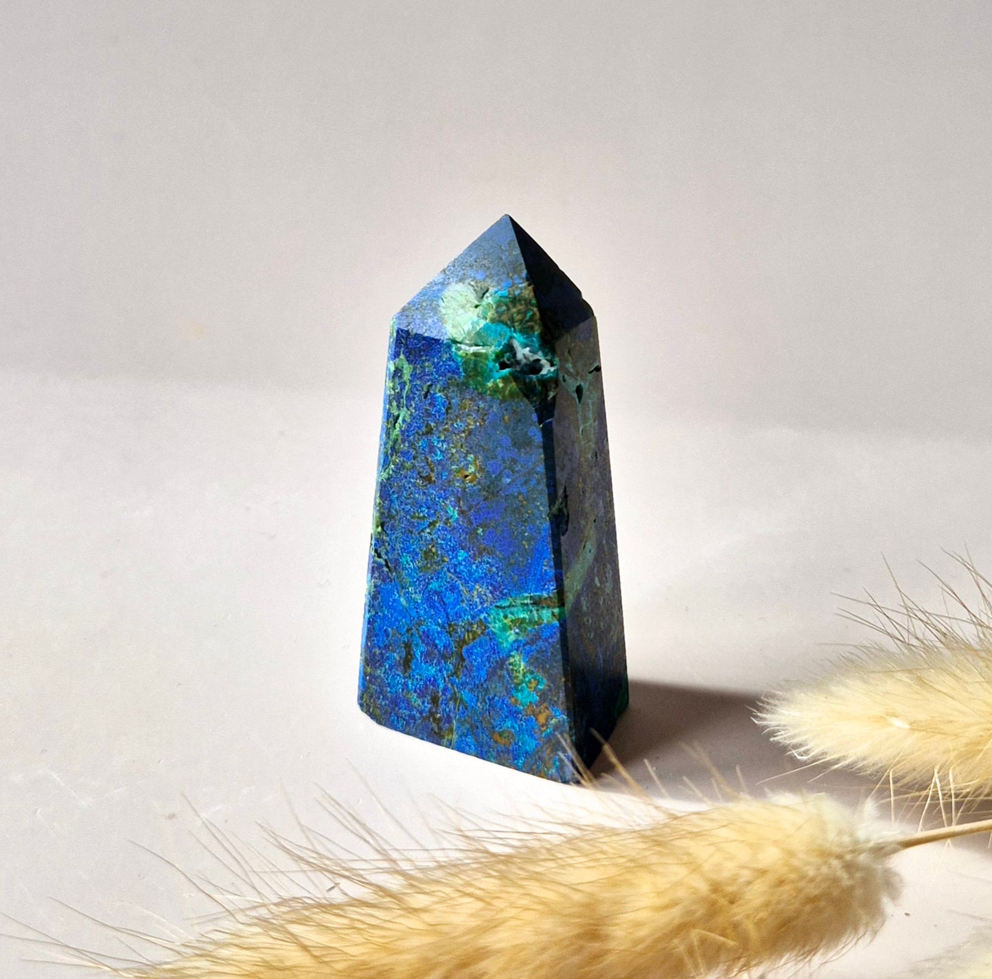 XL Druzy Seltener Azurit-Malachit Roher Brillant-Edelstein Nr. 1 522 Gramm – Funkelnde Naturkraft