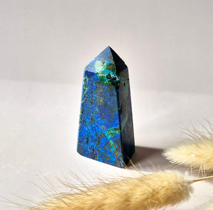 XL Druzy Seltener Azurit-Malachit Roher Brillant-Edelstein Nr. 1 522 Gramm – Funkelnde Naturkraft