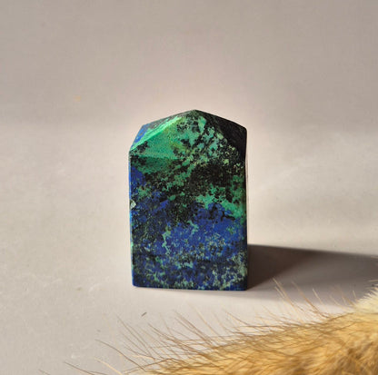 XL Druzy Seltener Azurit-Malachit Roher Brillant-Edelstein Nr. 1 522 Gramm – Funkelnde Naturkraft
