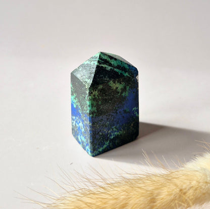 XL Druzy Seltener Azurit-Malachit Roher Brillant-Edelstein Nr. 1 522 Gramm – Funkelnde Naturkraft