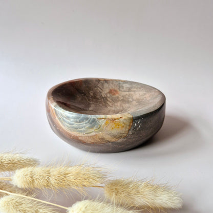 XL Ocean Jasper schaal – Handgeslepen edelstenen kom #1 – 758 gram