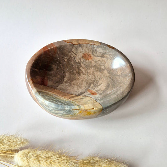 XL Ocean Jasper schaal – Handgeslepen edelstenen kom #1 – 758 gram