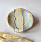 XL Drachenstein (Septarien) Edelstein Dekoschale - Nr. 6 13x11,5cm 860 Gramm