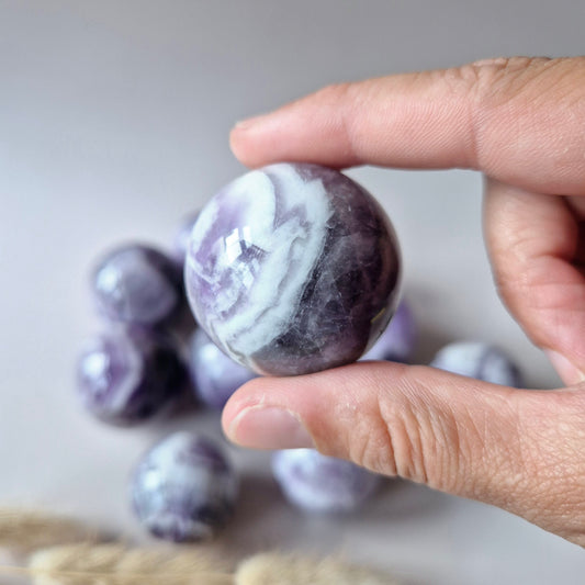 Edelsteen Dream Amethist bol 3,5–4,5 cm