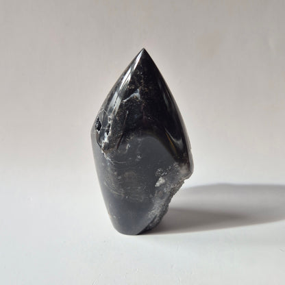 Edelsteen Druzy Sphalerite Flame Sculptuur #4 - 189g