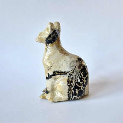 Edelsteen Picture Jaspis Sphinx Beeldje (8 cm) – Aarding & Innerlijke Kracht