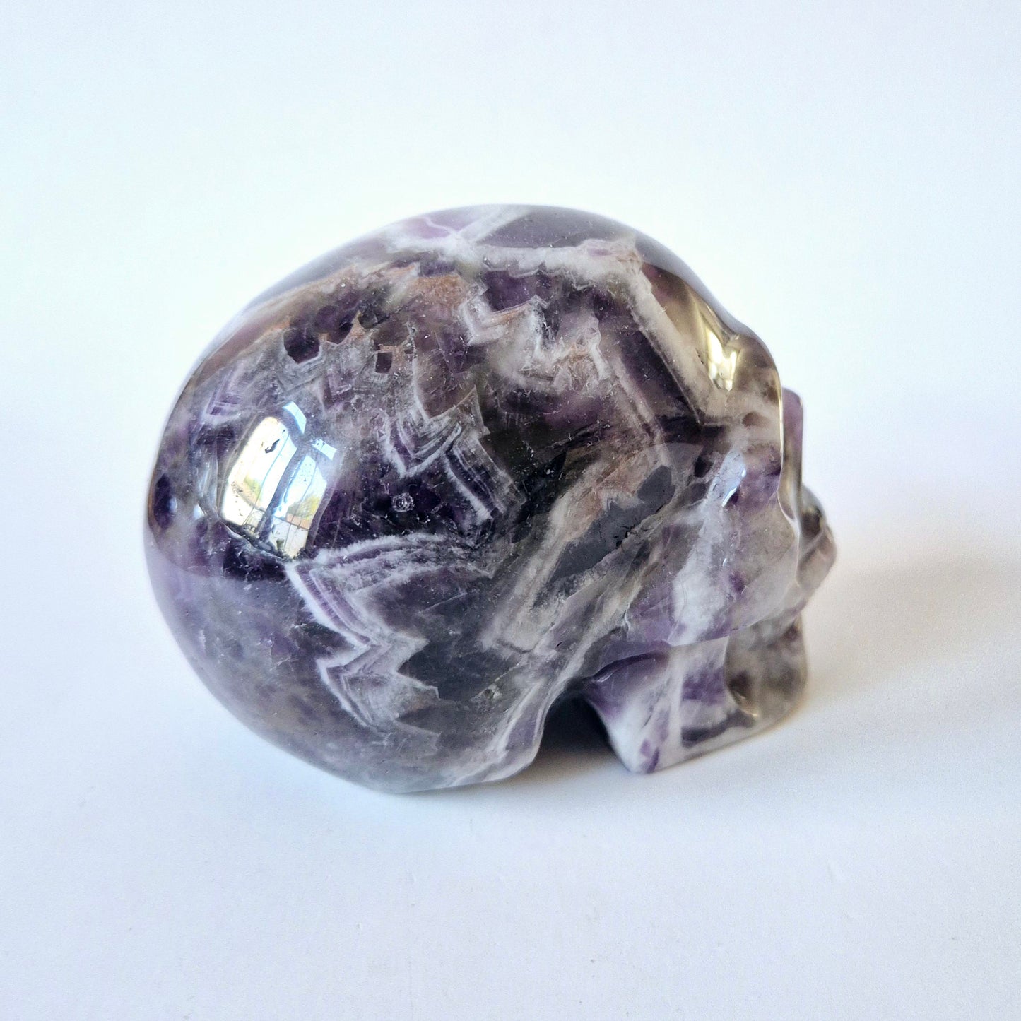 XXL Edelsteen Dream Amethist Skull - 440g