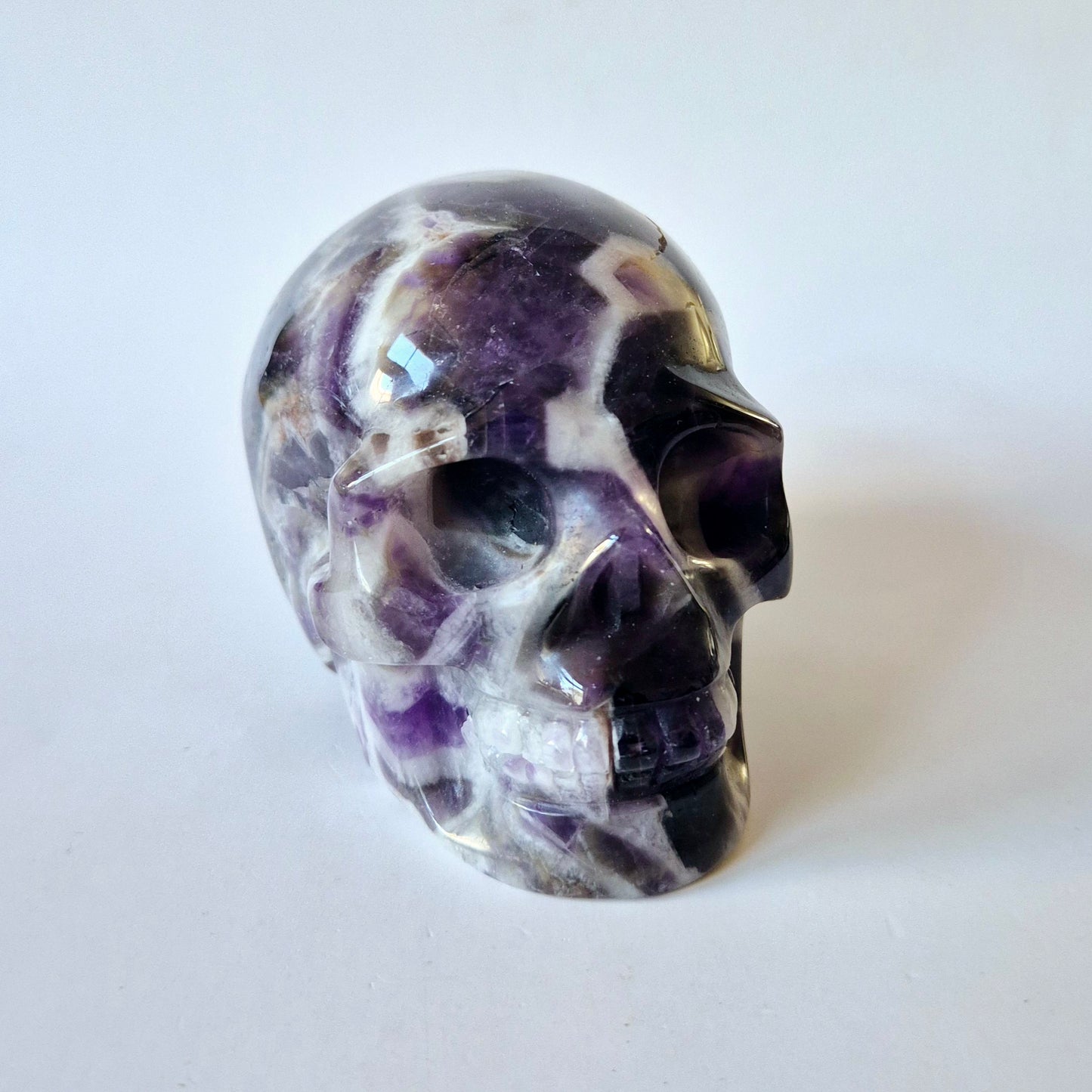 XXL Edelsteen Dream Amethist Skull - 440g
