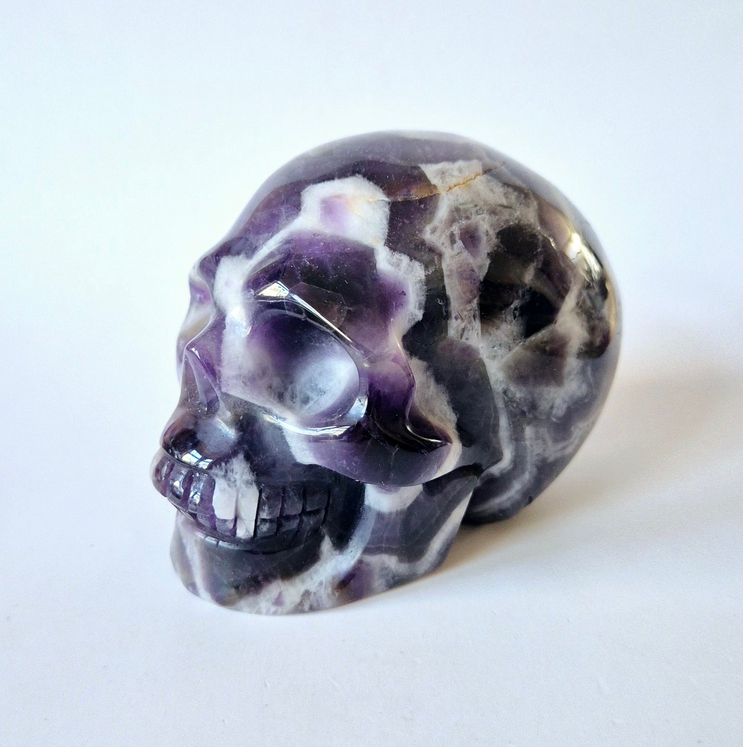 XXL Edelsteen Dream Amethist Skull - 440g