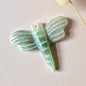 Angel Aura Libelle 5 cm – Groene Aventurijn crystal carving in diverse steensoorten Edelsteen