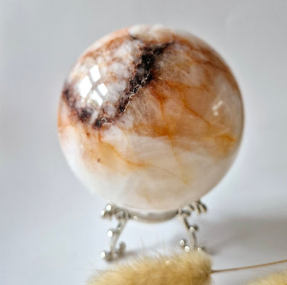 XL Fire Quartz Kristallen Bol – 88 mm (935g)| Energieversterkende Edelsteen voor Kracht en Focus