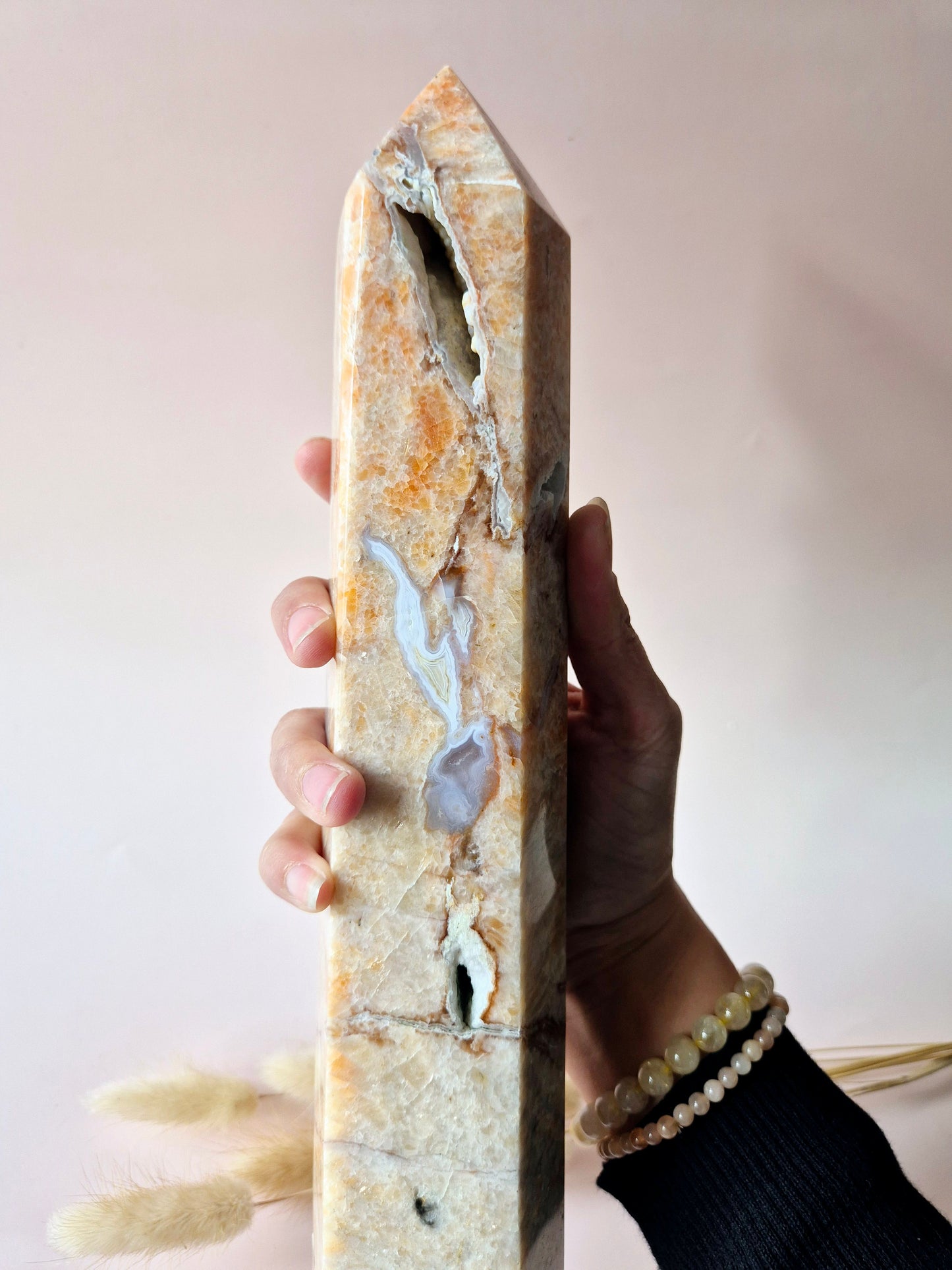 XXL Traum-Amethystturm – 880g Kraft &amp; spiritueller Frieden