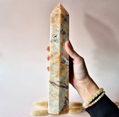 XXL Traum-Amethystturm – 880g Kraft &amp; spiritueller Frieden