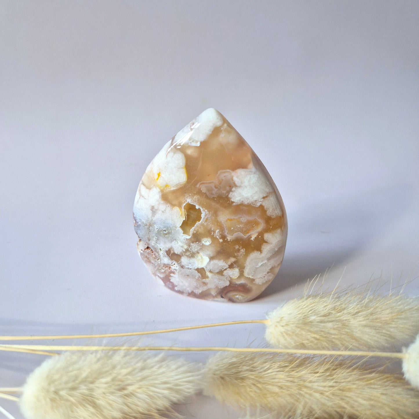 Edelsteen Druzy Pink Amethist flame 123g (Roze Amethist)