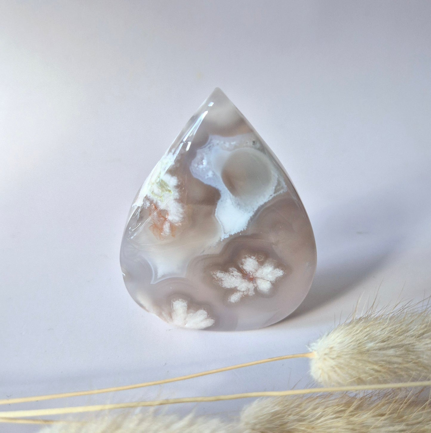 Edelsteen Druzy Pink Amethist flame 114g (Roze Amethist) 2