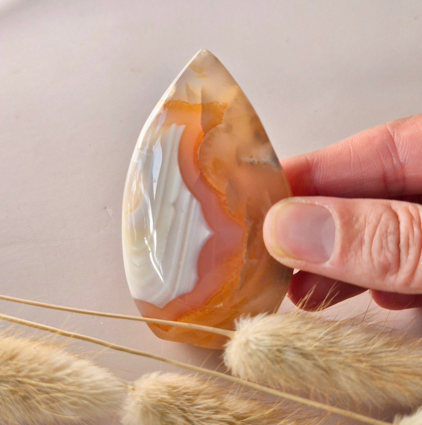 Edelsteen Druzy Pink Amethist flame 72g (Roze Amethist)