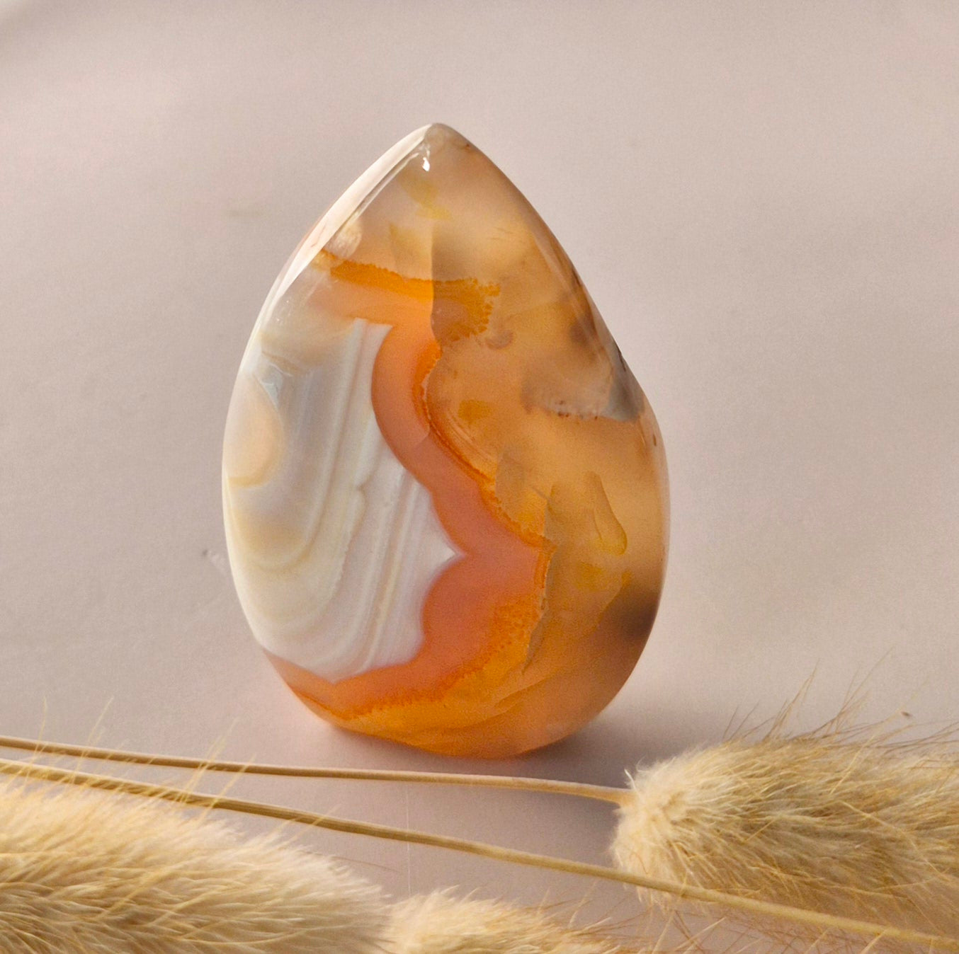 Edelsteen Druzy Pink Amethist flame 72g (Roze Amethist)