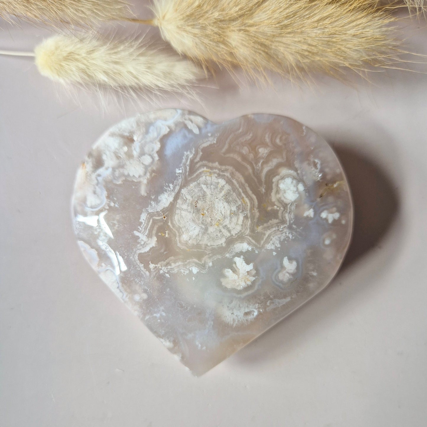 Edelsteen Druzy Pink Amethist Hart 177g (Roze Amethist)