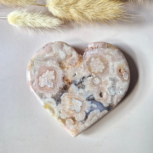 Edelsteen Druzy Pink Amethist Hart 168g (Roze Amethist)