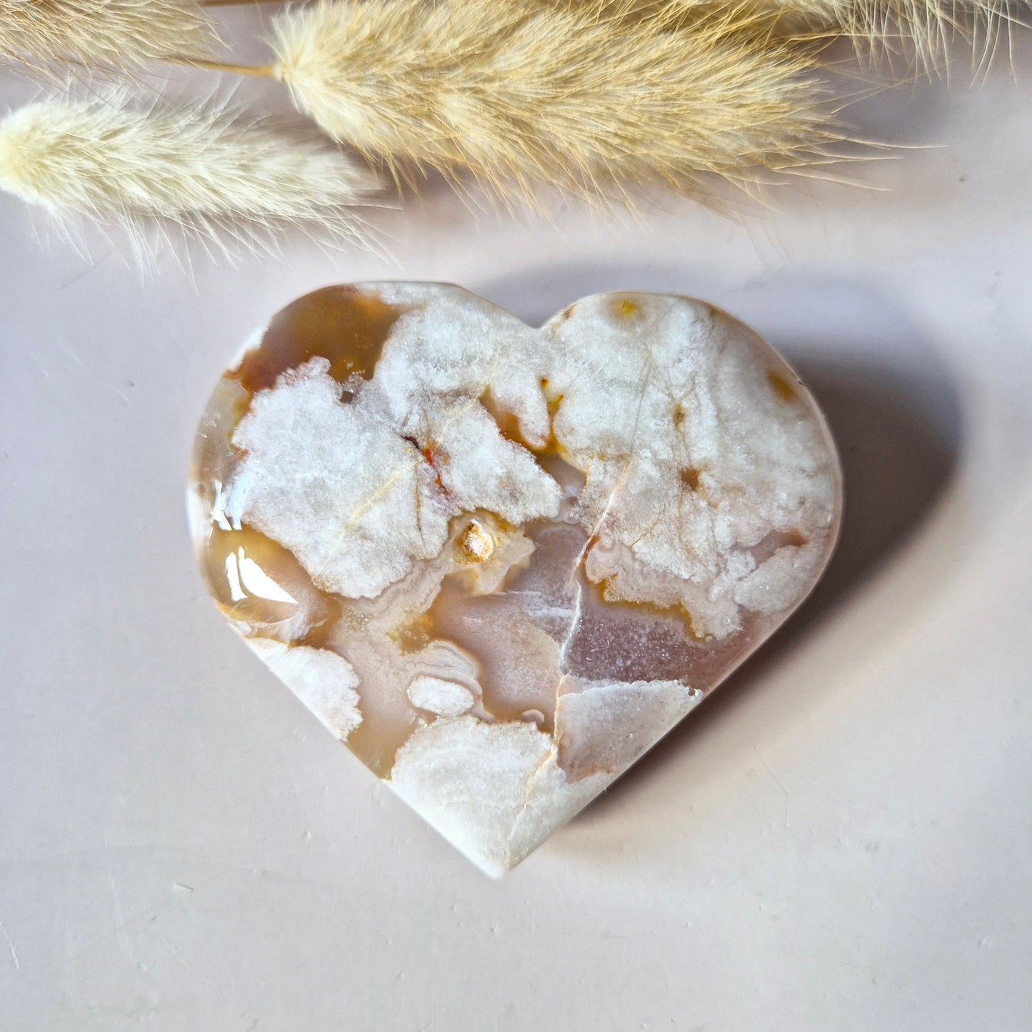 Edelsteen Druzy Pink Amethist Hart 160g (Roze Amethist)