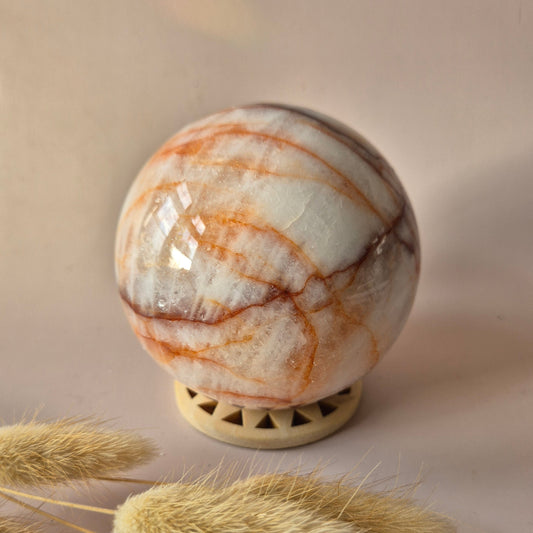 XL Fire Quartz Kristallen Bol – 73 mm (527g)| Energieversterkende Edelsteen voor Kracht en Focus (kopie)