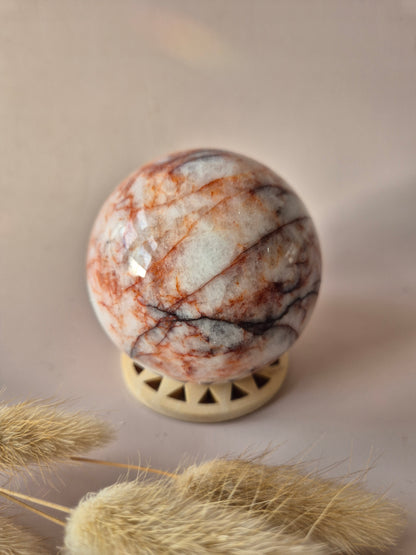 XL Fire Quartz Kristallen Bol – 73 mm (527g)| Energieversterkende Edelsteen voor Kracht en Focus (kopie)