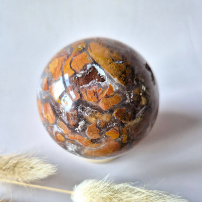 Edelsteen Druzy Agaat Bol – Harmonie, Rust & Positieve Energie (282g) Sphere