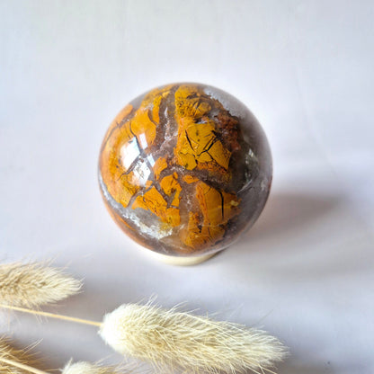 Edelsteen Druzy Agaat Bol – Harmonie, Rust & Positieve Energie (278g) Sphere