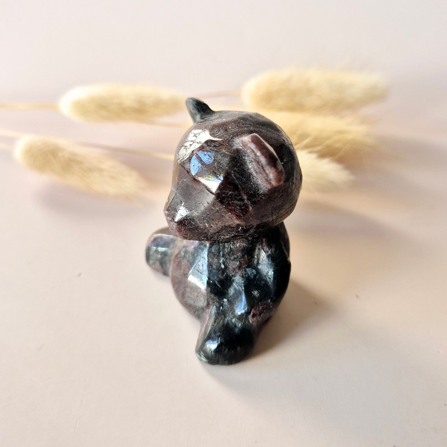 Edelsteen Crystal Carving Beer – Granaat