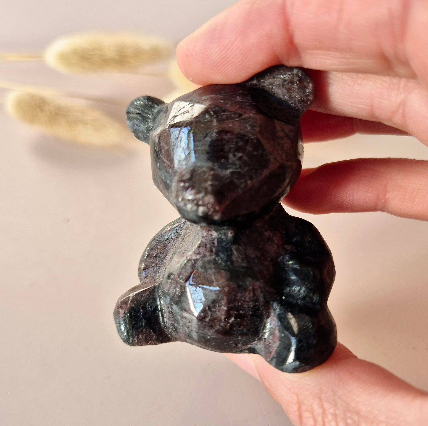 Edelsteen Crystal Carving Beer – Granaat