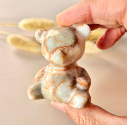 Edelstein Schmetterling 6x5 cm – Howlith