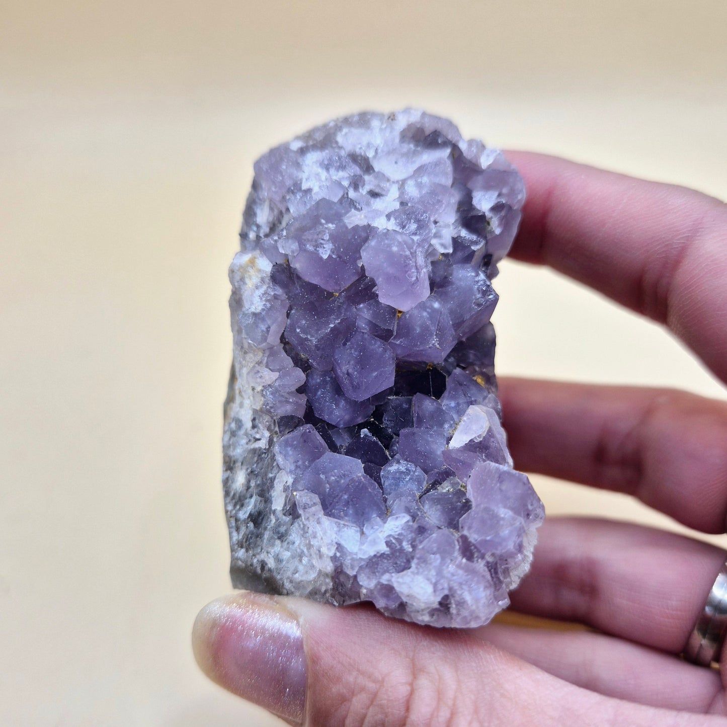 XL Edelstein Roher Amethyst Kathedralencluster – Nr. 13 1542 Gramm