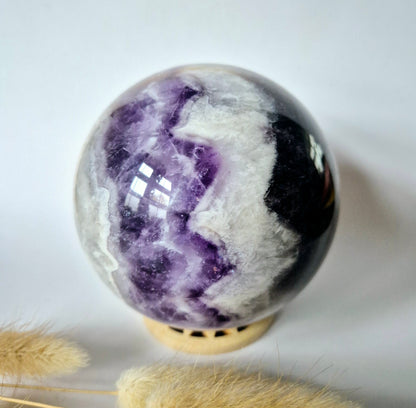 Kristall Edelstein Kugel Moosachat Druzy Kugel 90mm 971g