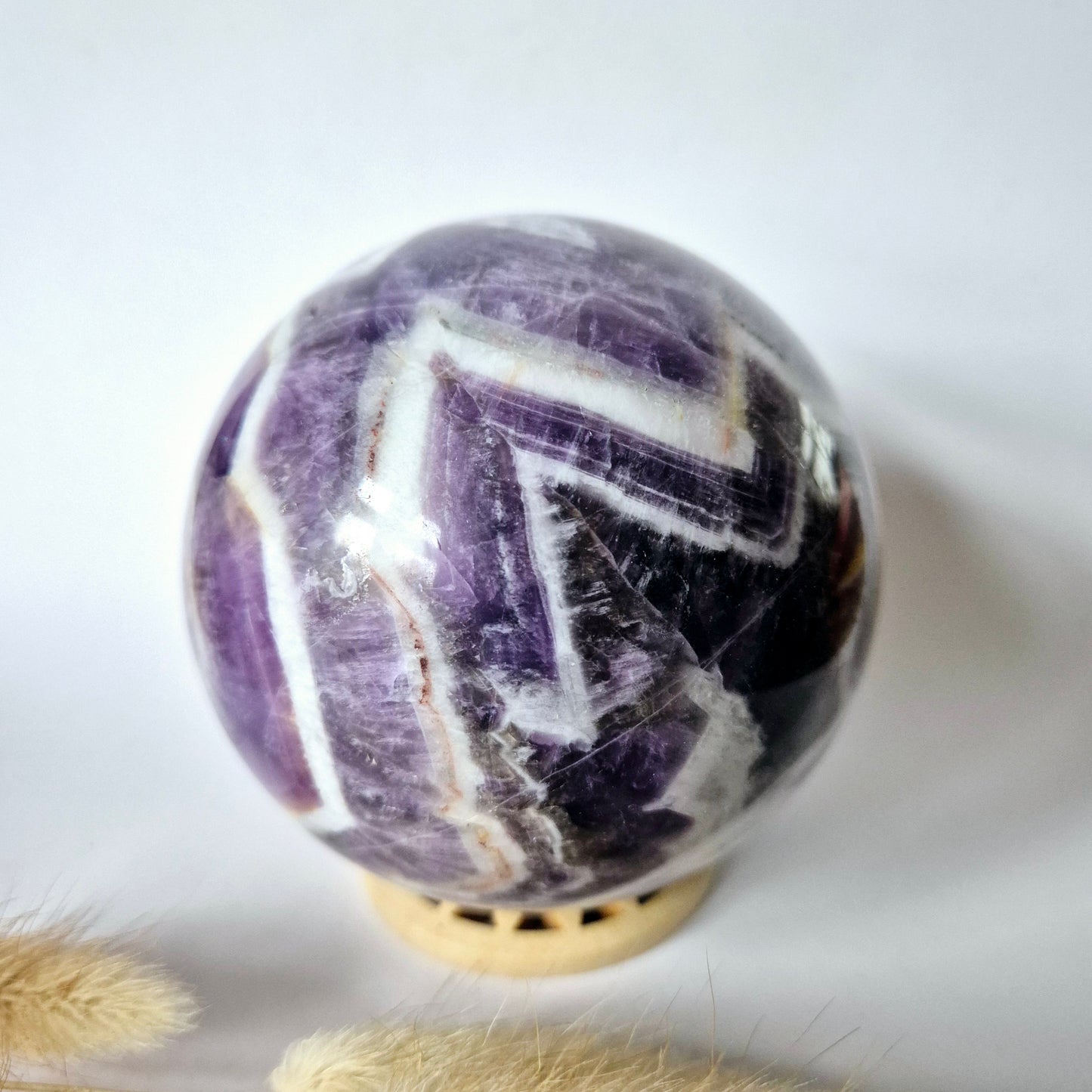 Kristall Edelstein Kugel Moosachat Druzy Kugel 90mm 971g