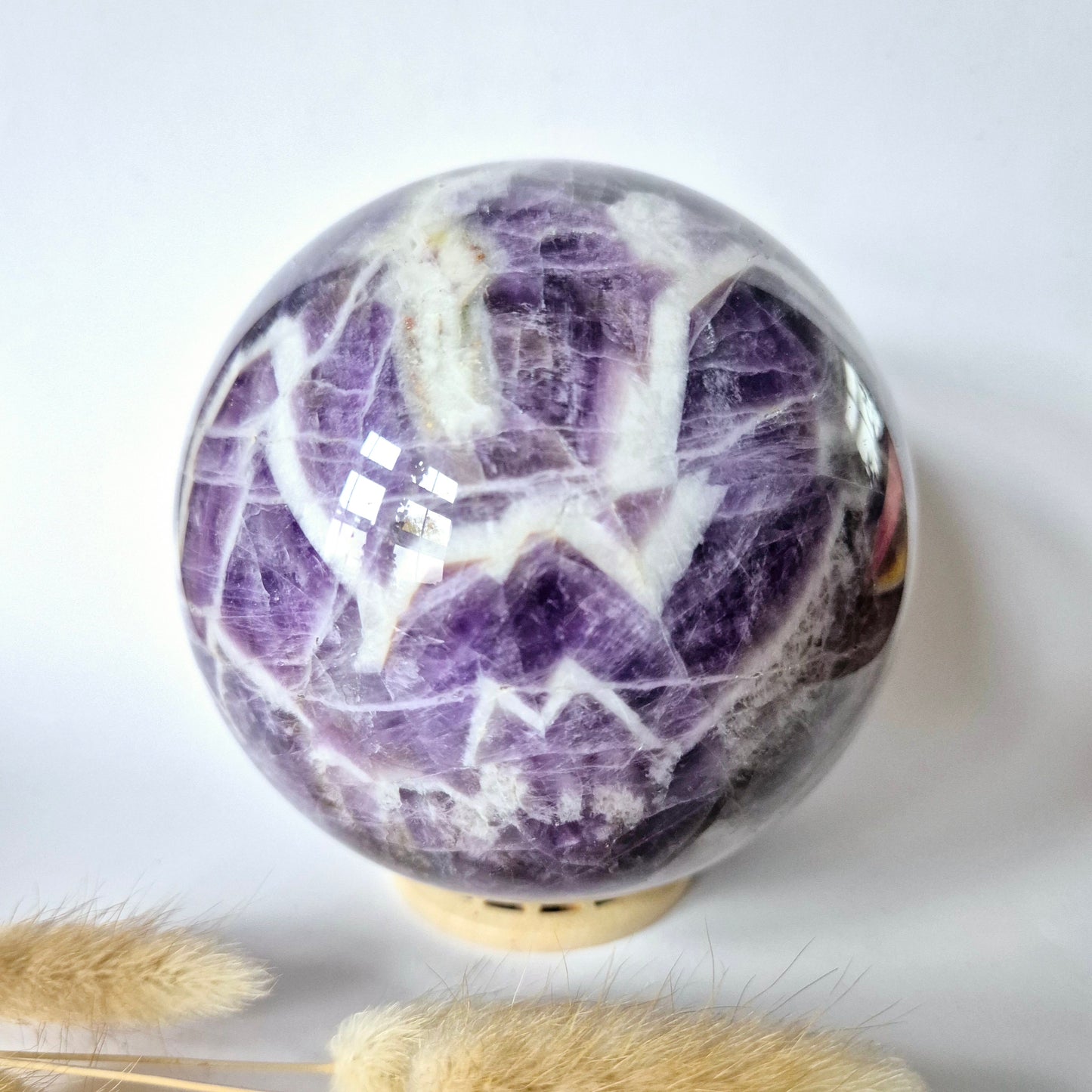 Kristall Edelstein Kugel Moosachat Druzy Kugel 90mm 971g