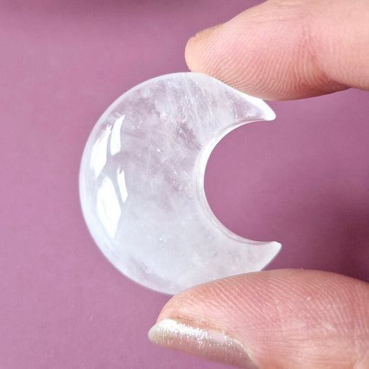 Grauer Seidenachat Palmstein Herz 5cm – Handstein Sorgenstein