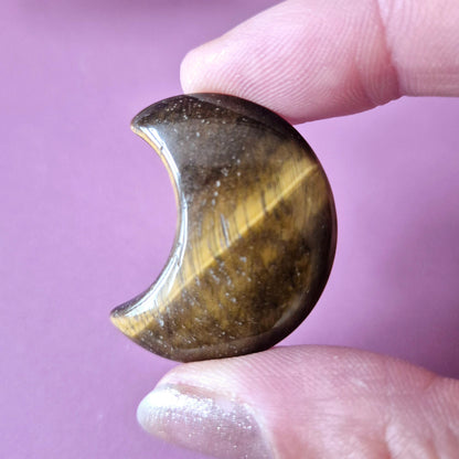 Grauer Seidenachat Palmstein Herz 5cm – Handstein Sorgenstein