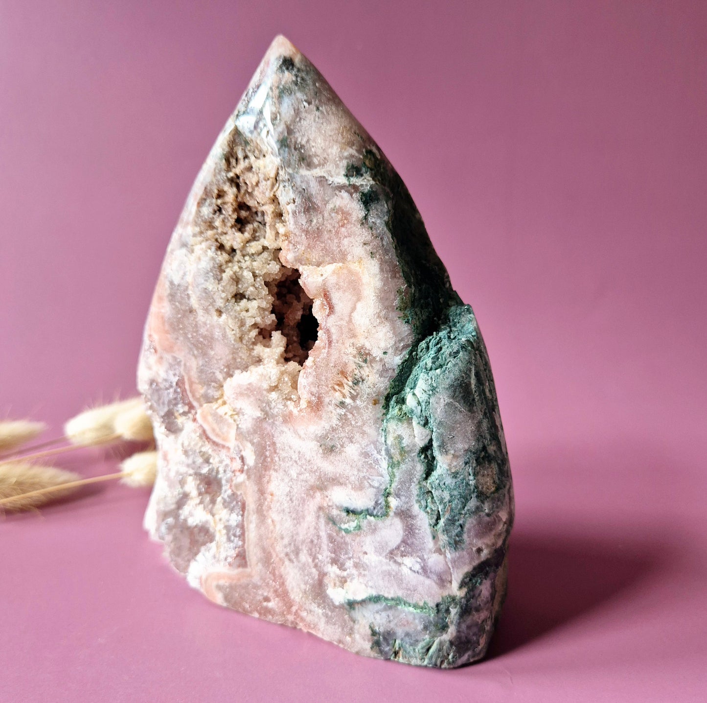 XXL Edelsteen Druzy Pink Amethist Geode van 2,5kg Freeform – Hoge Kwaliteit