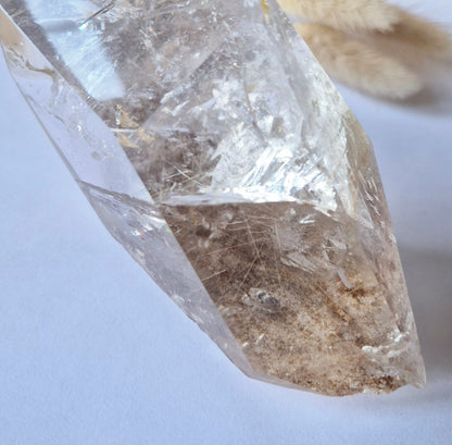 Zeldzame Golden Rutile Quartz Freeform Punt ±350 g