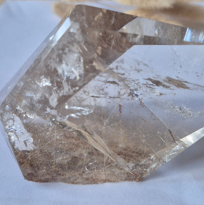 Zeldzame Golden Rutile Quartz Freeform Punt ±350 g